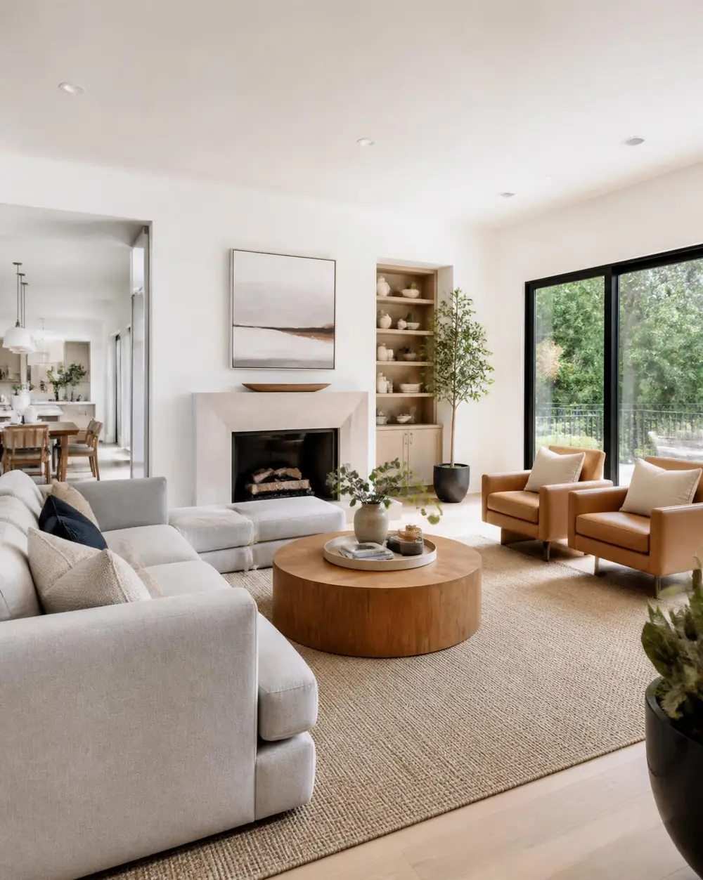 Renovated living room